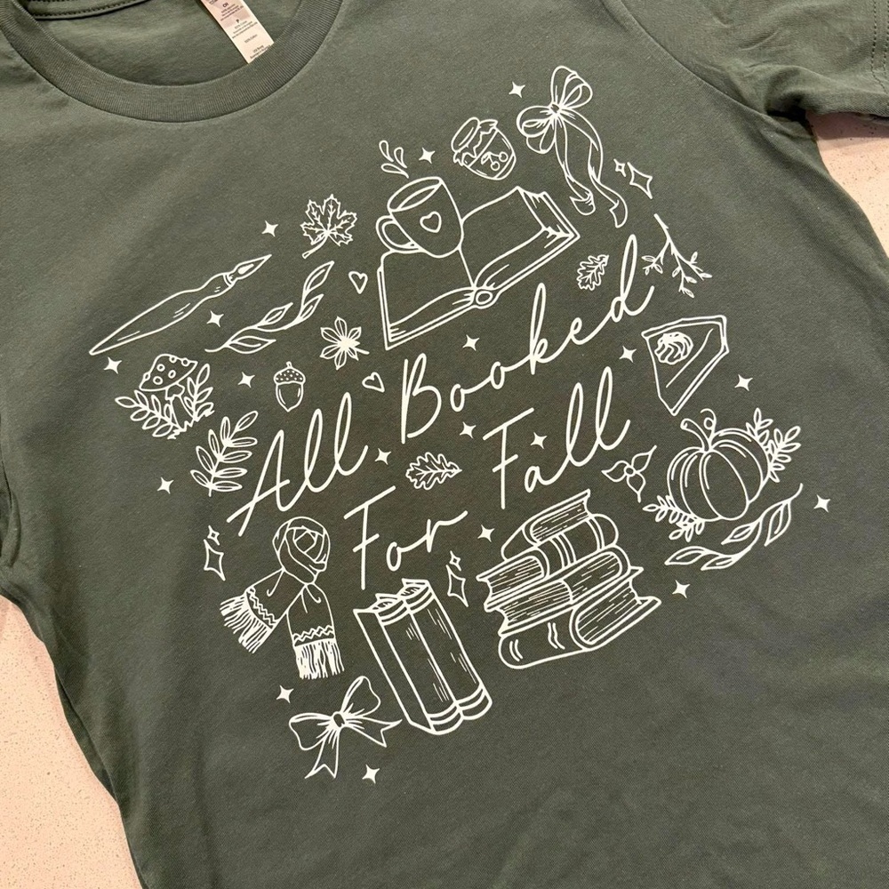 Bella Canvas All Booked for Fall Graphic Tee